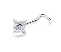 Silver Designs Nose Stud NSKB-1259